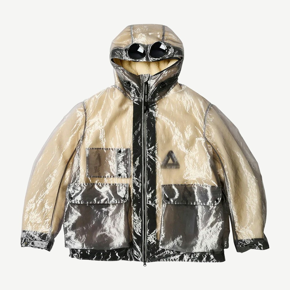 X Cp Company Klear Achronic Anorak Silver