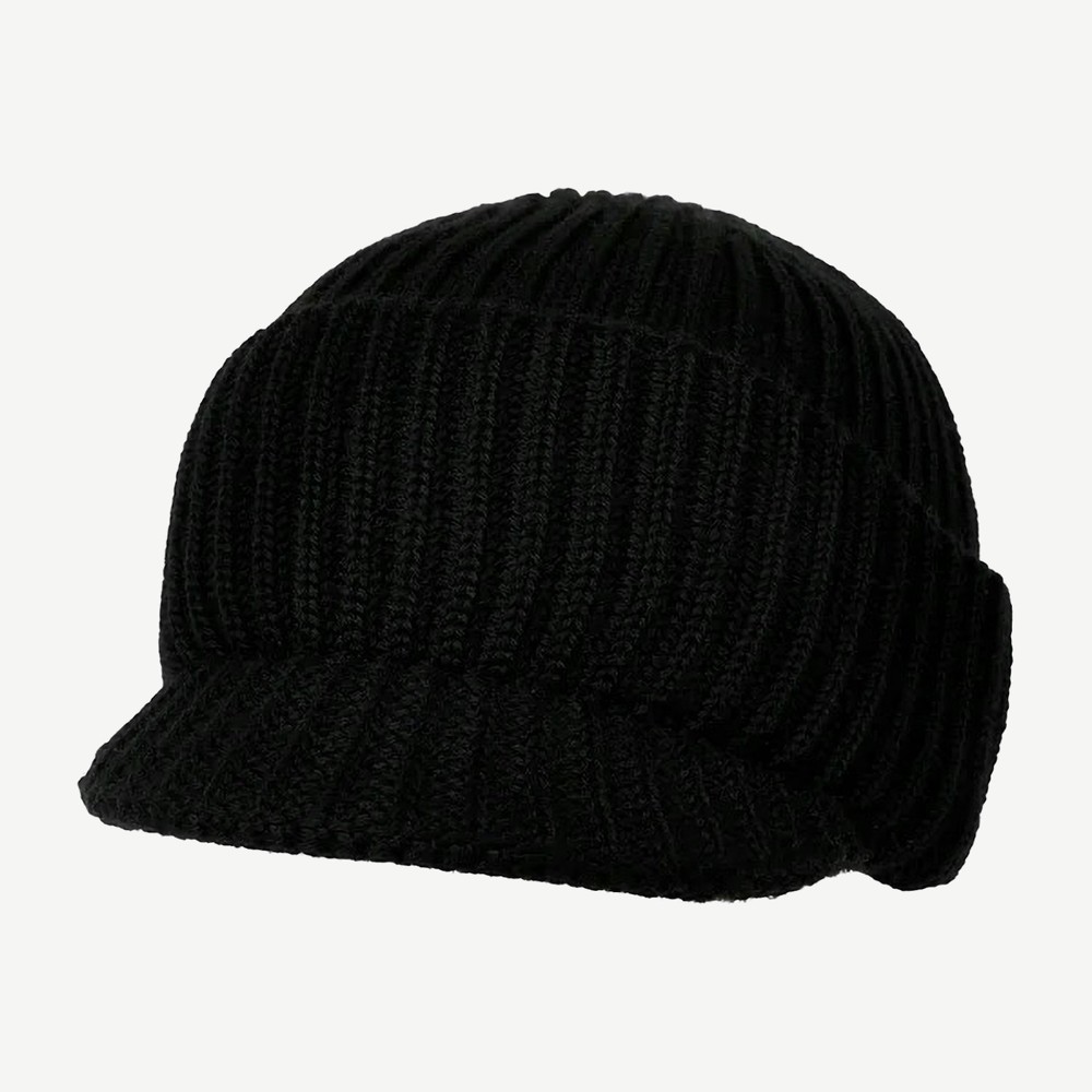 X Cp Company Peak Goggle Beanie Black