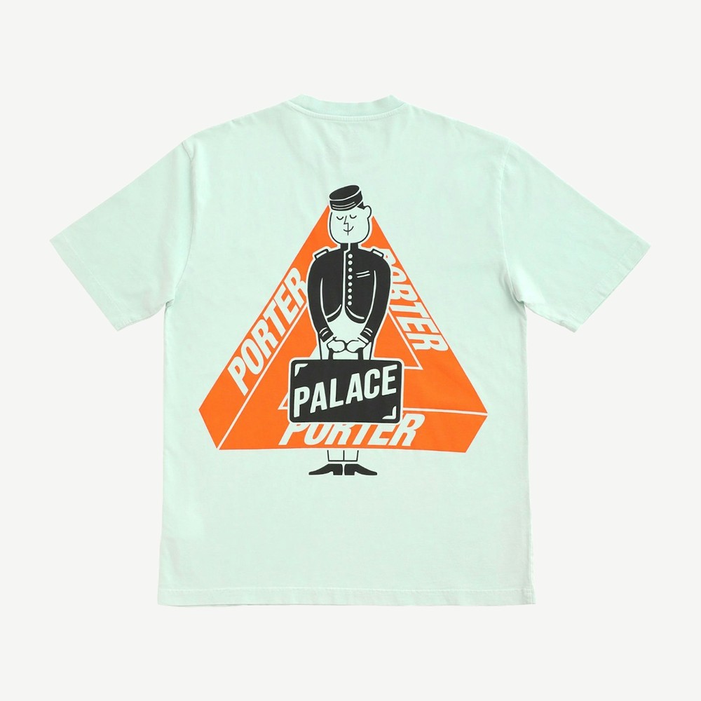 X Porter Tri Ferg Bell Boy T Shirt Blue