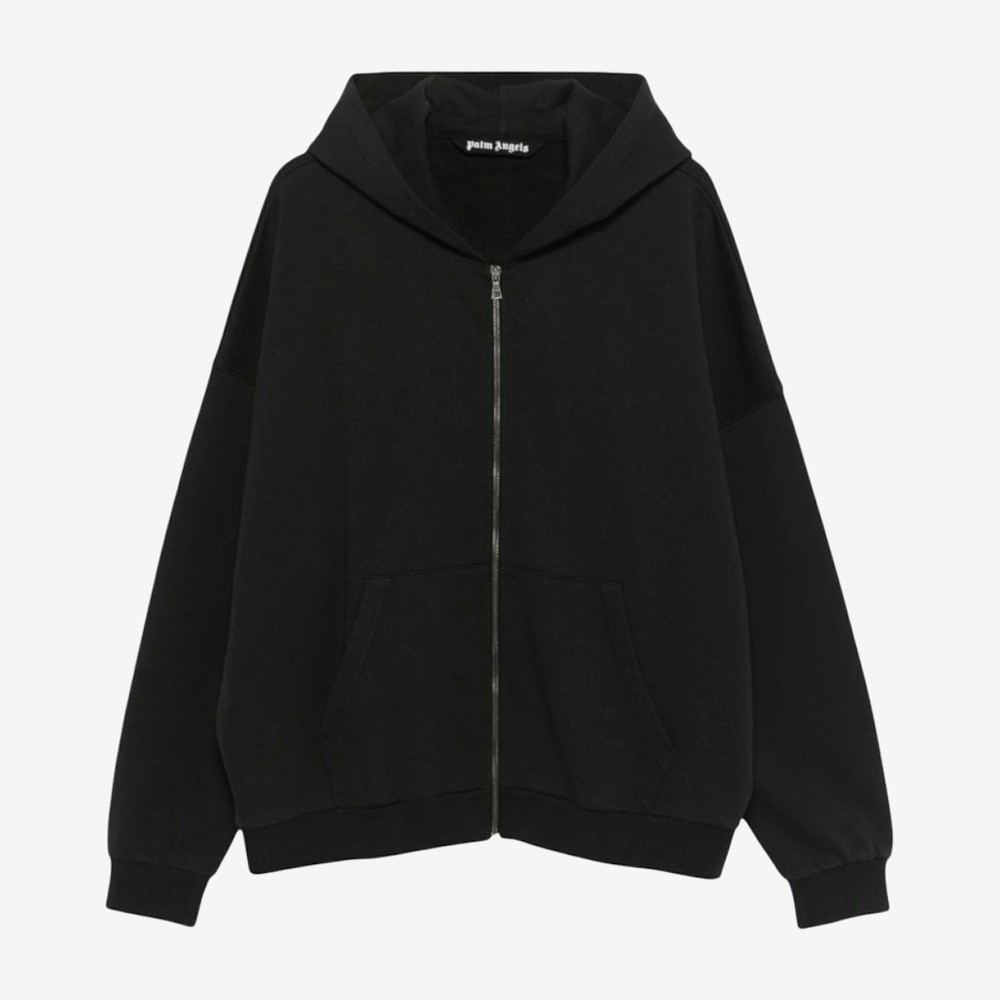 Curved Logo Hoodie