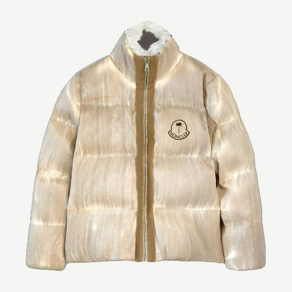 Moncler Maya Down Jacket Ocher Yellow 3