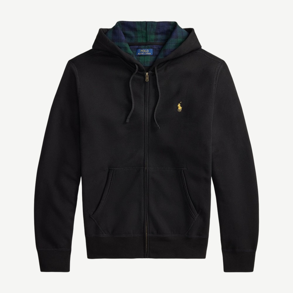 RL Fleece Full Zip Hoodie Black