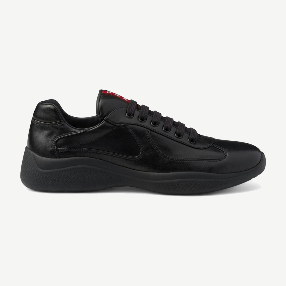 Americas Cup Black Nappa Leather