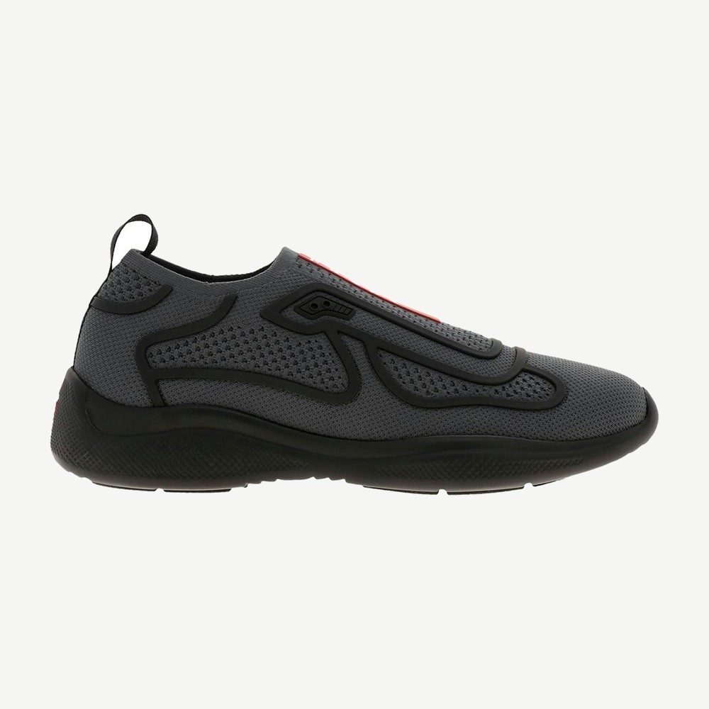 Americas Cup Slip On Black Tech Fabric