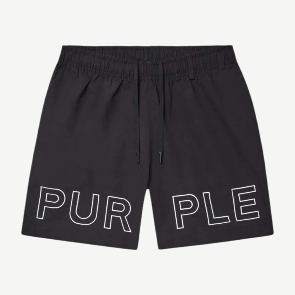 All Round Logo Shorts Black
