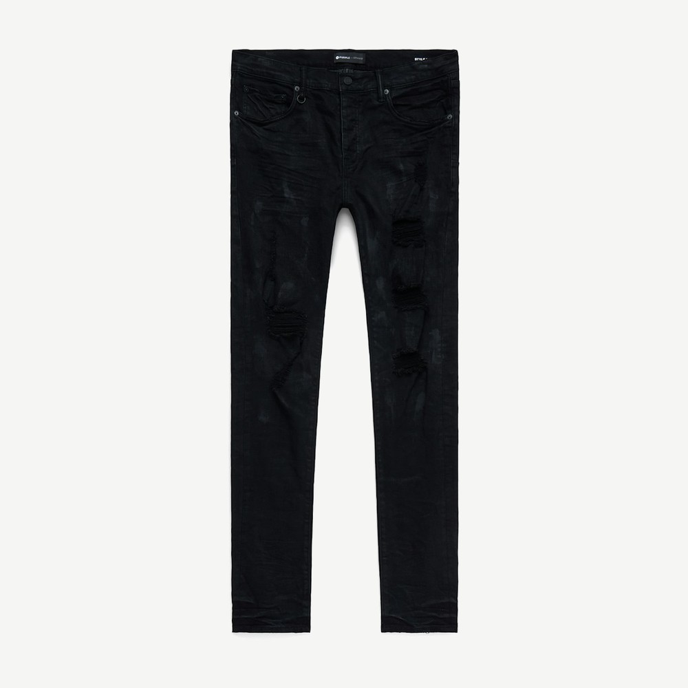 Black Oil Spill Jean Black