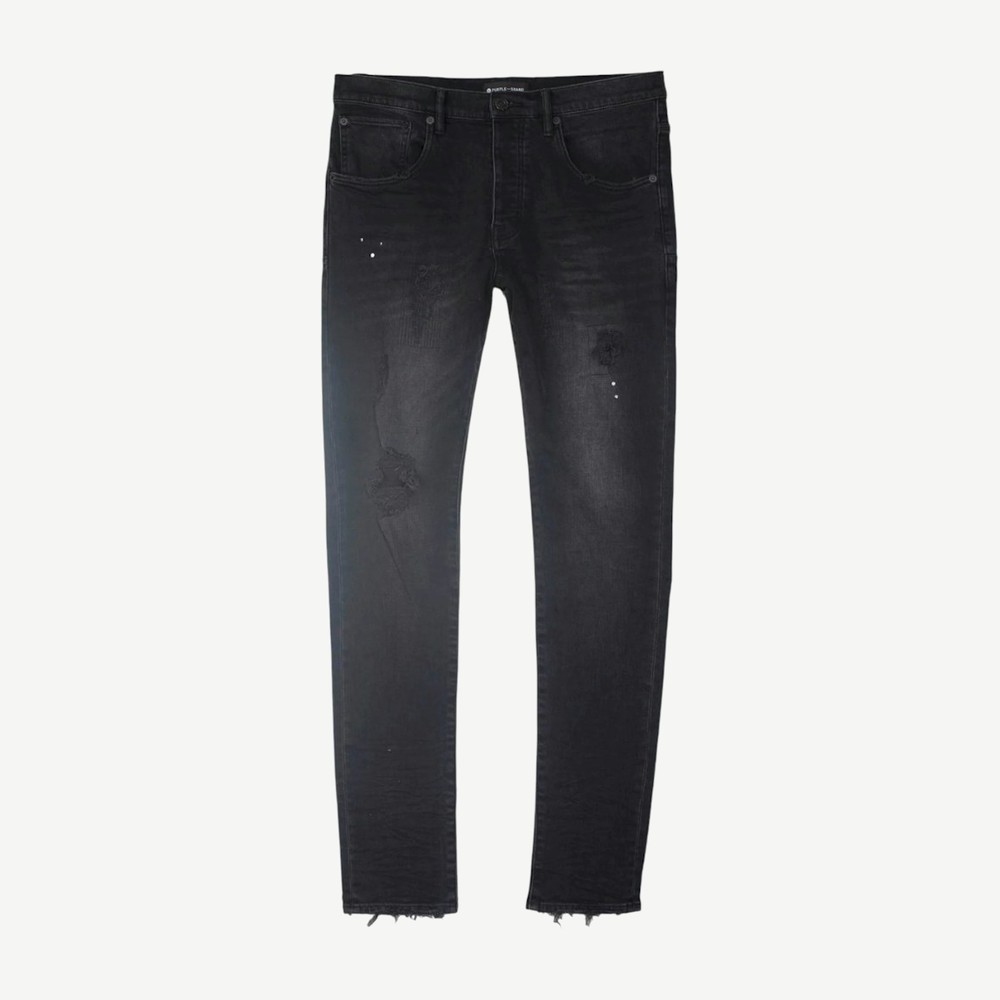 Dropped Fit Jeans Black Repair