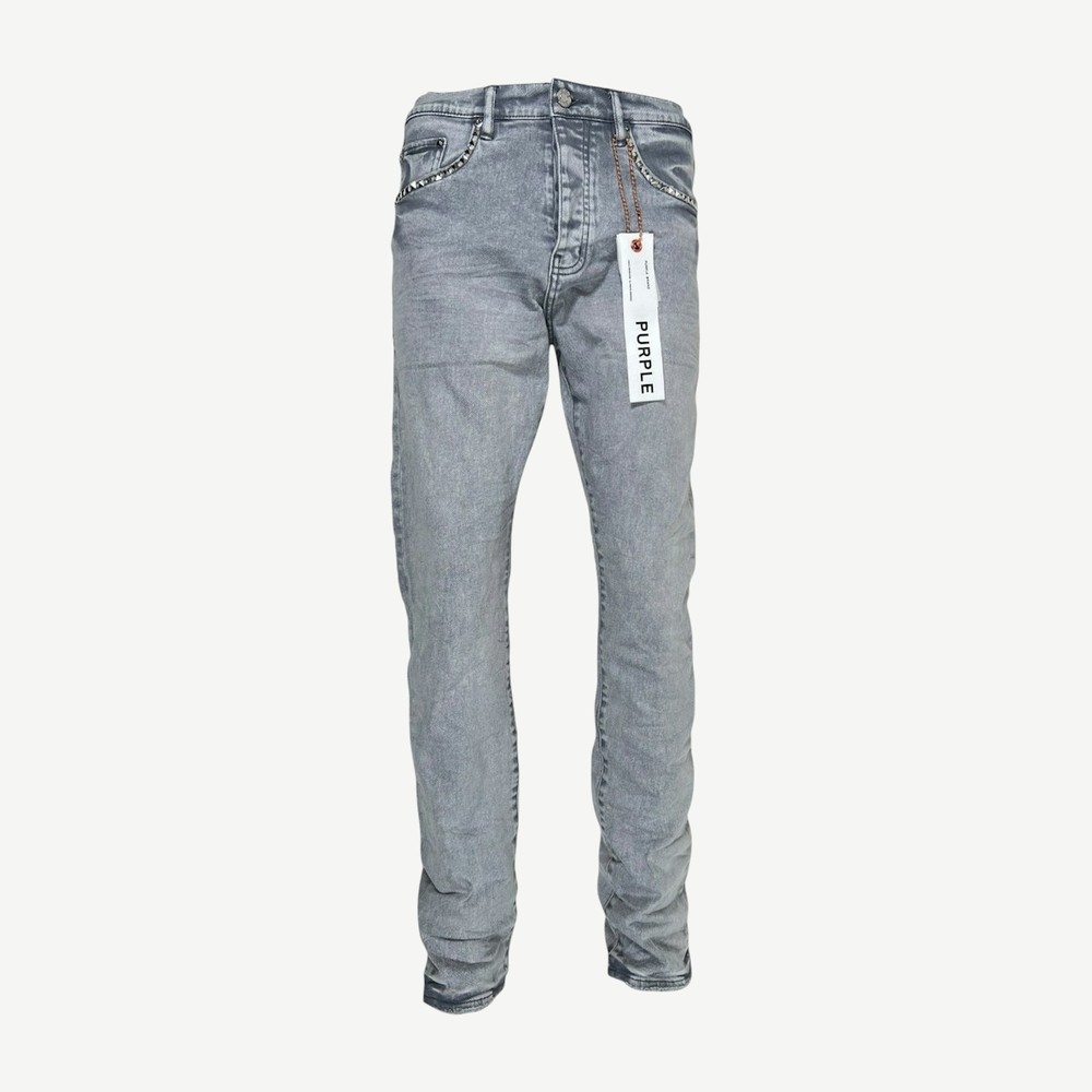 P005 Aydg325 Alloy Studs Jean Overdyed Grey