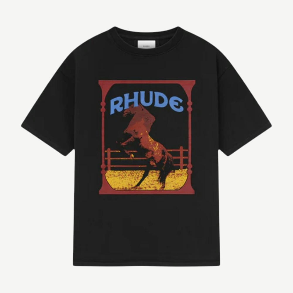 Cadre T Shirt Vintage Black