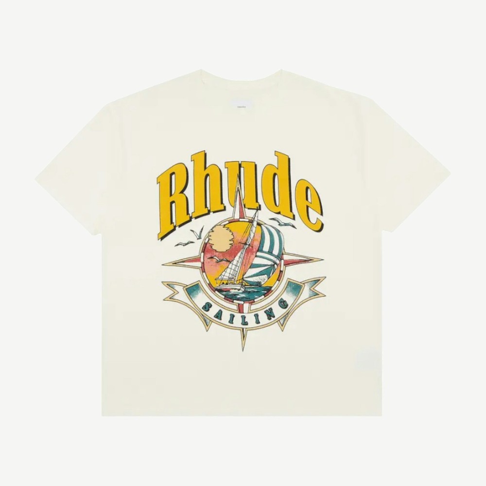 Port De T Shirt Vintage White