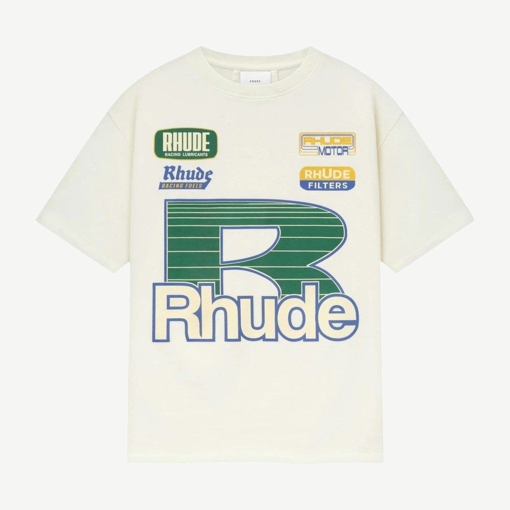 Roadway Racing Tee White
