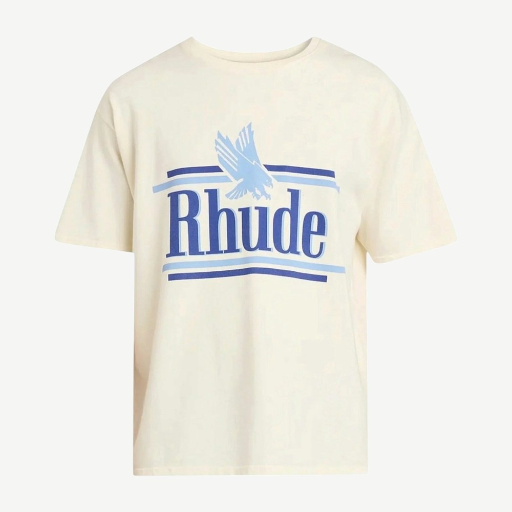 Rossa Tee Vintage White Blue