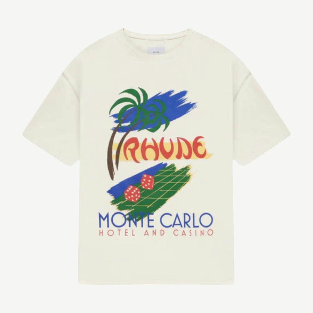 Roulette T Shirt Vintage White