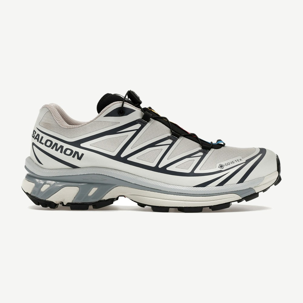 Xt 6 Gore Tex Silver Cloud Black