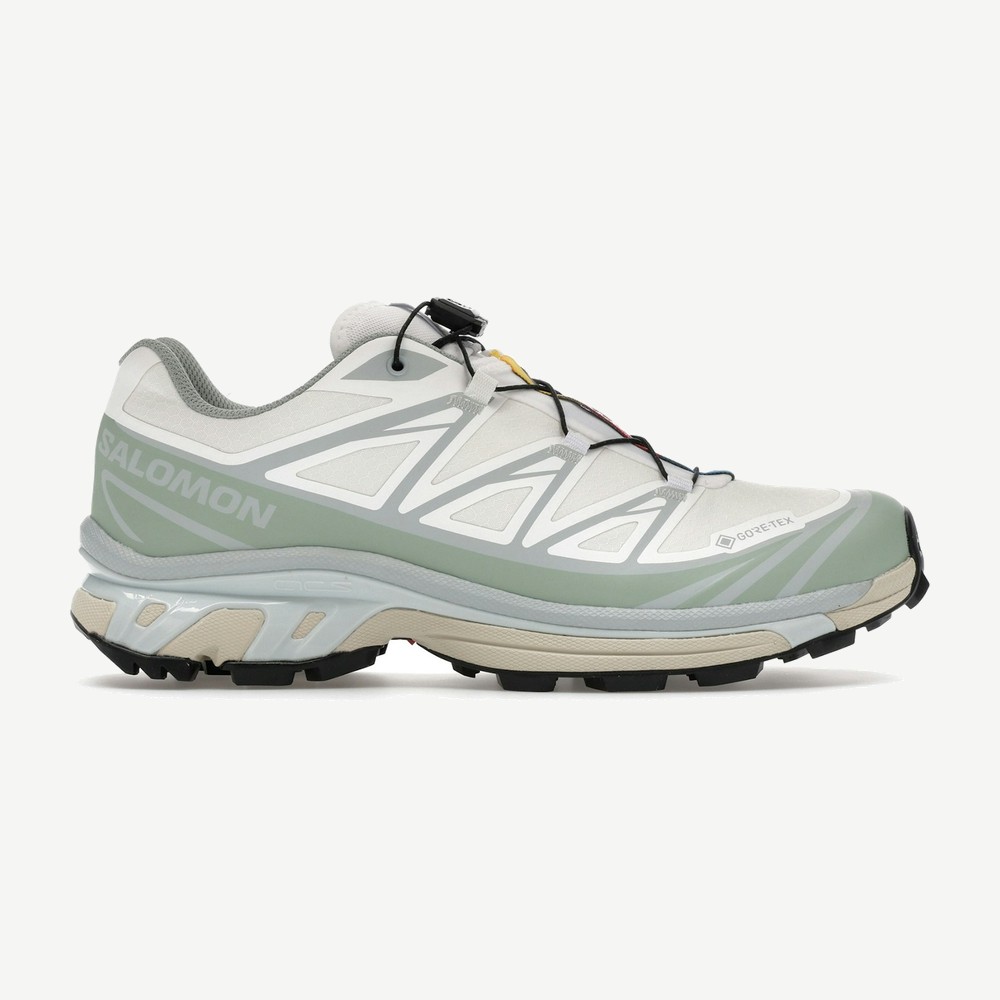Xt 6 Gore Tex White Green Milieu