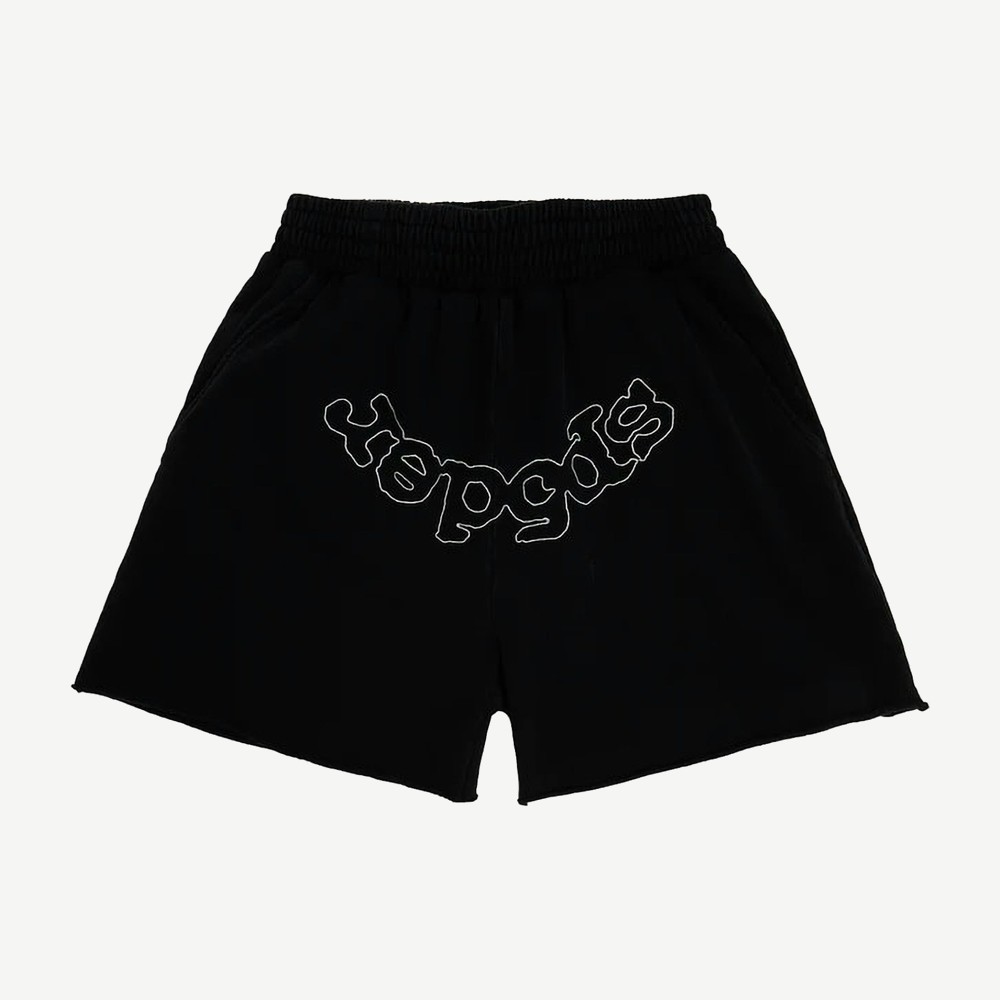 OG Logo Embroidered Sweatshort Black