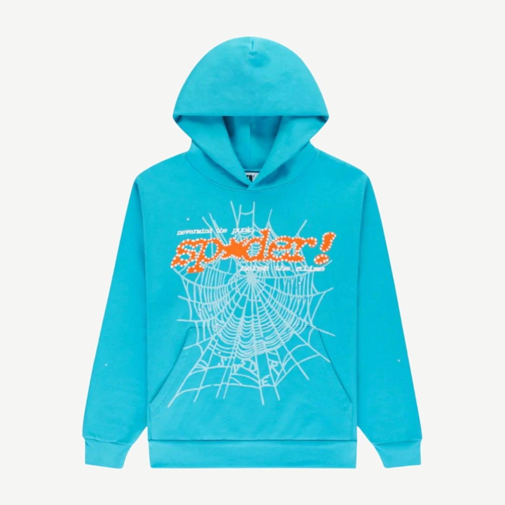 Punk V2 Hoodie Cyan