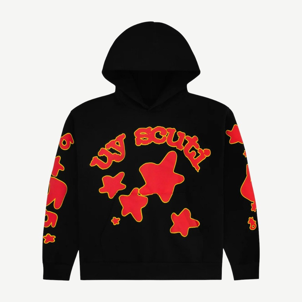 X Uy Scuti Hoodie Black Red