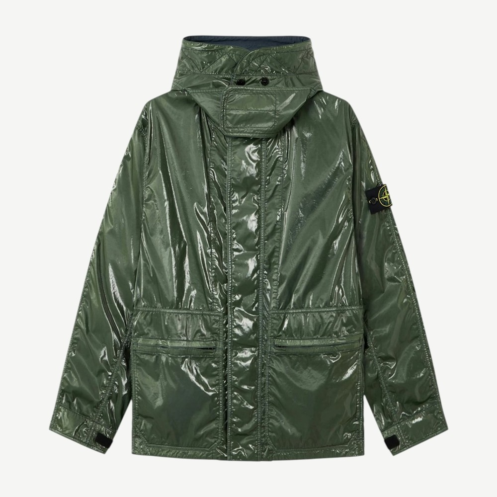 X New Balance Hooded Jacket Juniper