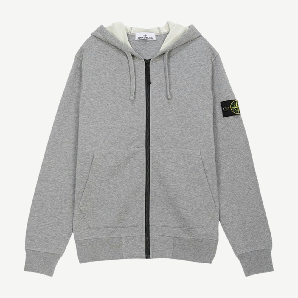 Zip Up Hoodie Gray