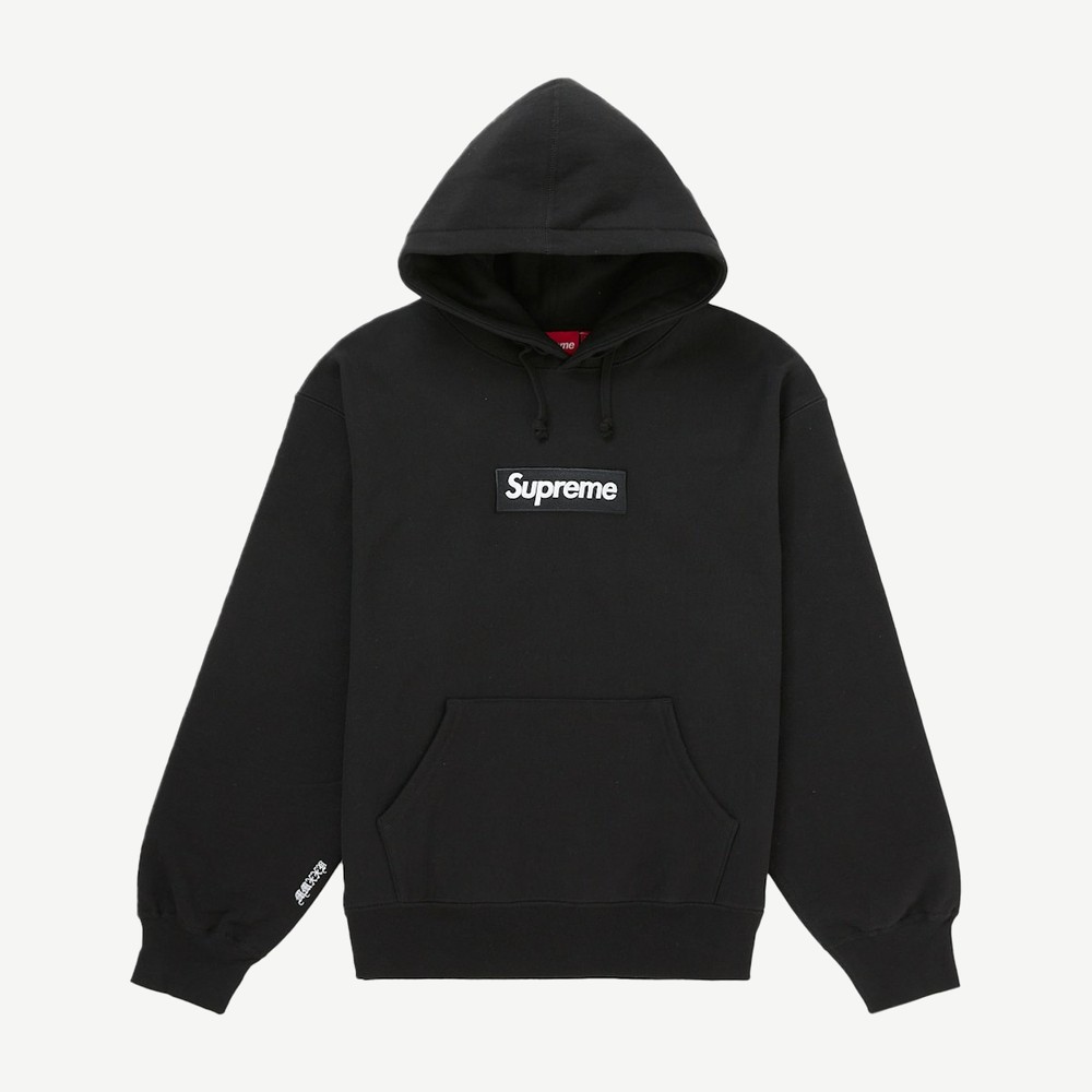 Box Logo Hooded Sweatshirt Fw25 Black