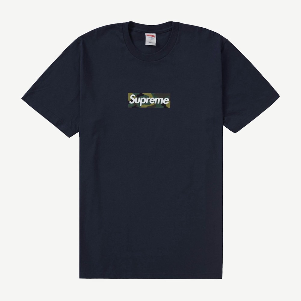 Box Logo Tee Fw23 Navy