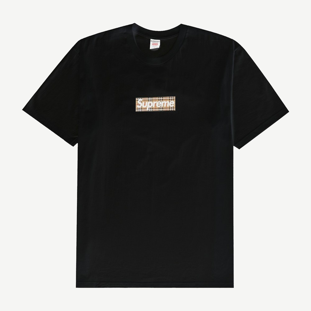 Burberry Box Logo Tee Black
