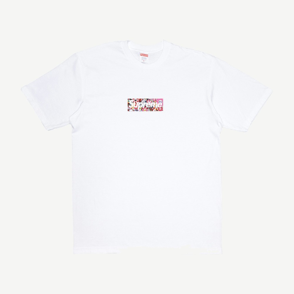 Covid 19 Relief Box Logo Tee White