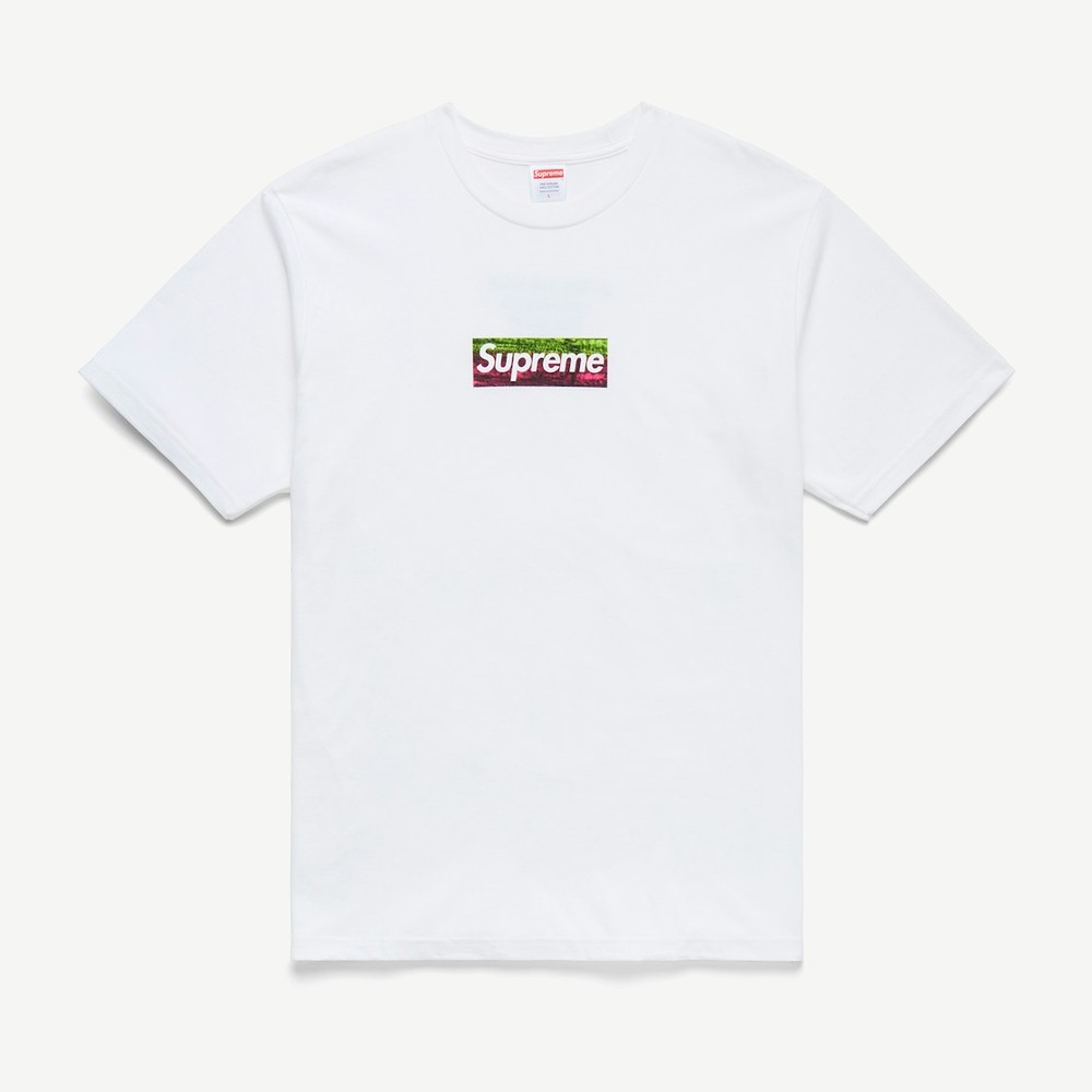 Los Angeles Fire Relief Box Logo Tee White