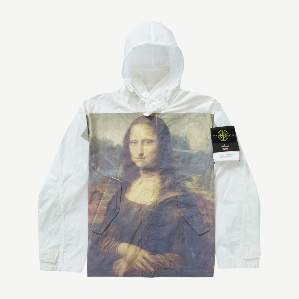 Stone Island Cotton Cordura Shell Jacket Mona Lisa