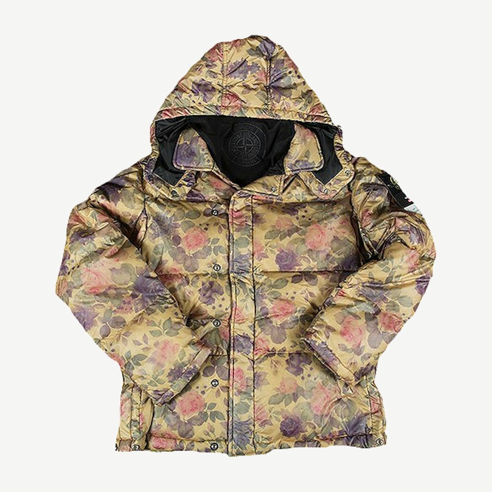 Stone Island Lamy Cover Stampato Puffy Jacket Copper