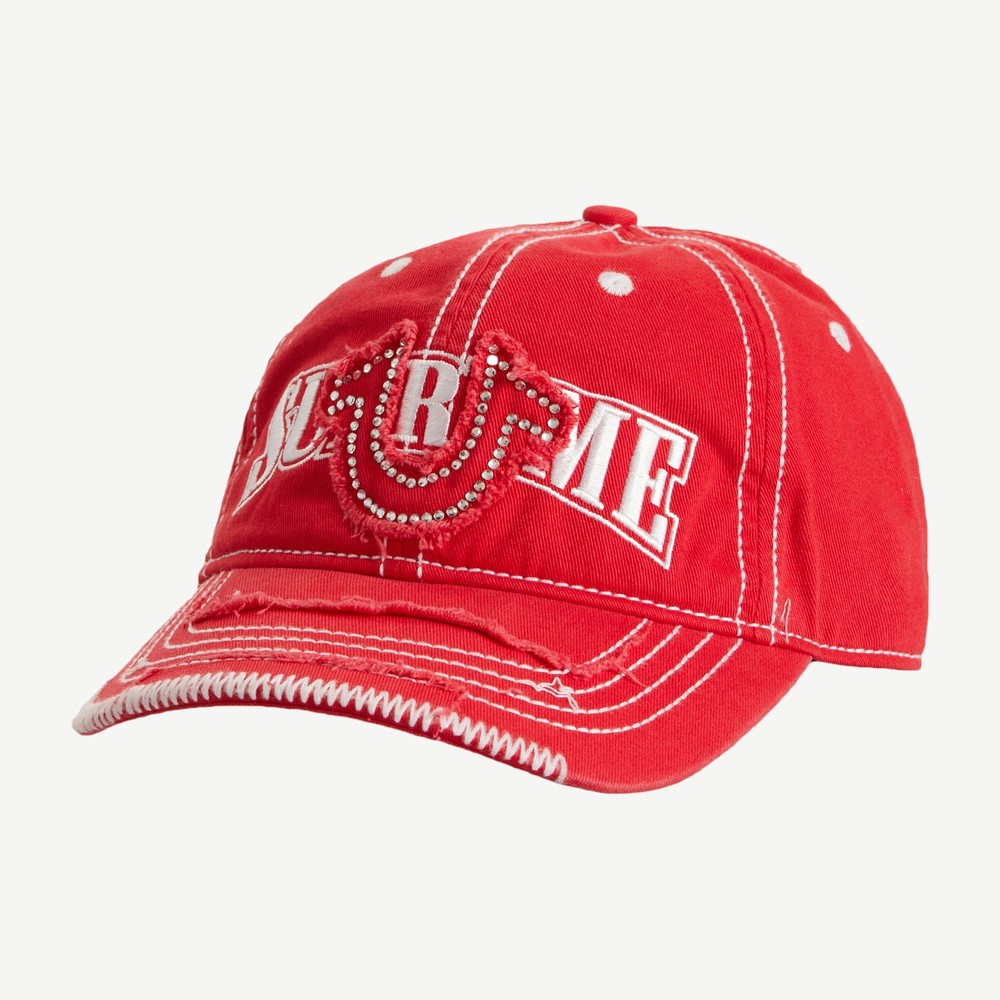 True Religion 6 Panel Red