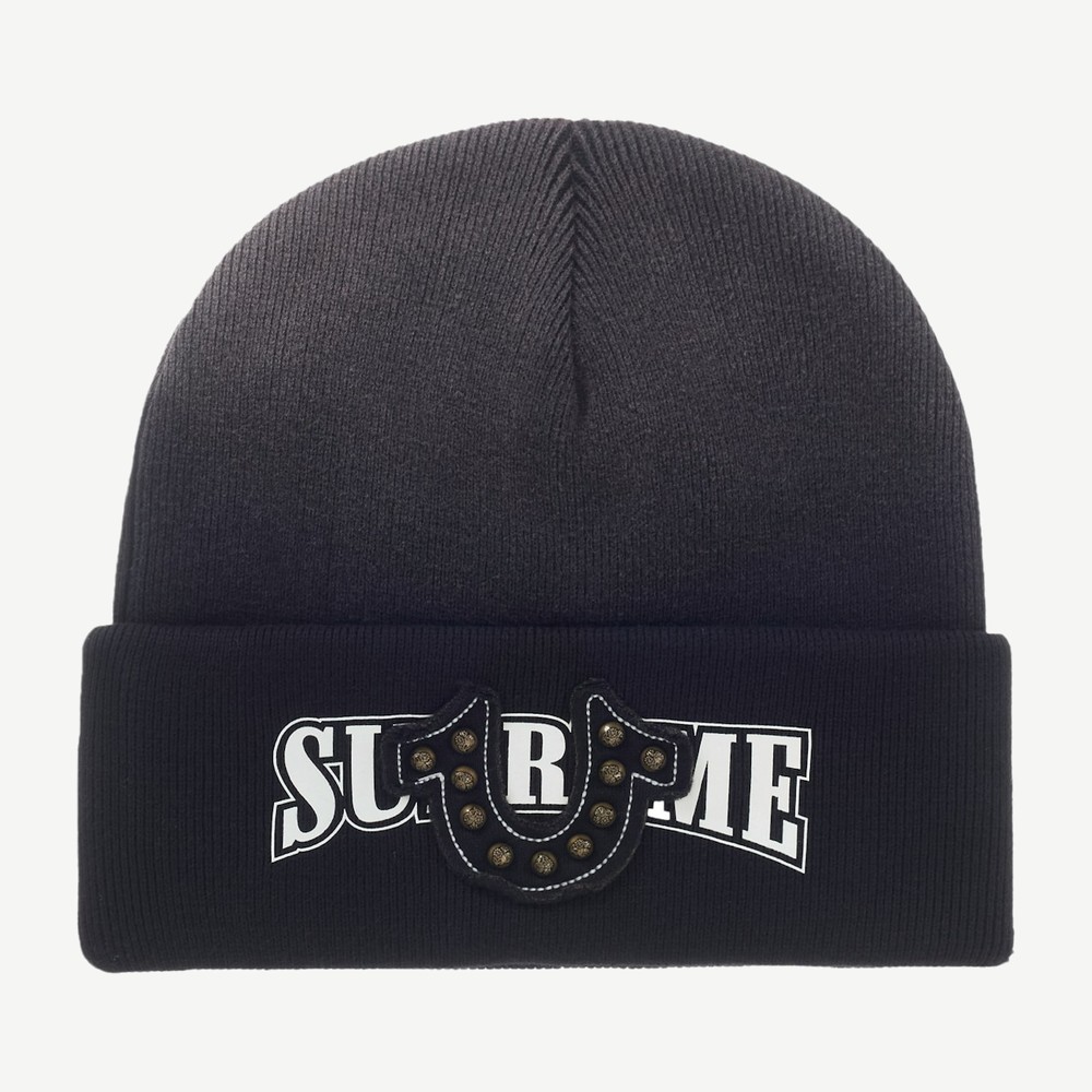 True Religion Beanie Fw25 Black