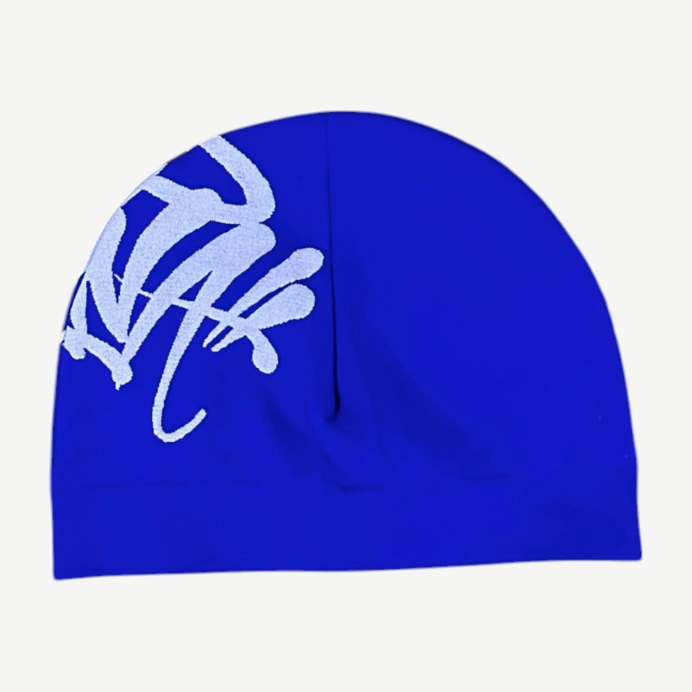 Big Logo Skull Beanie Blue