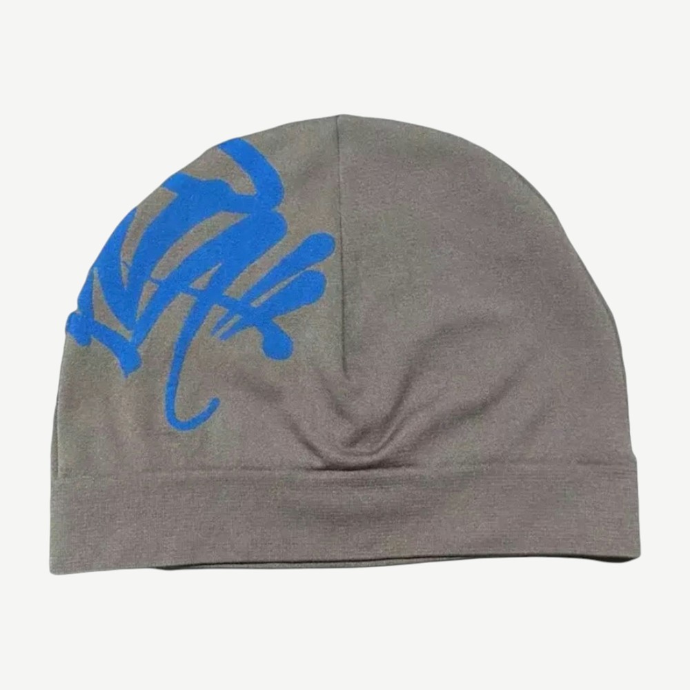 Logo Skull Hat Grey Blue
