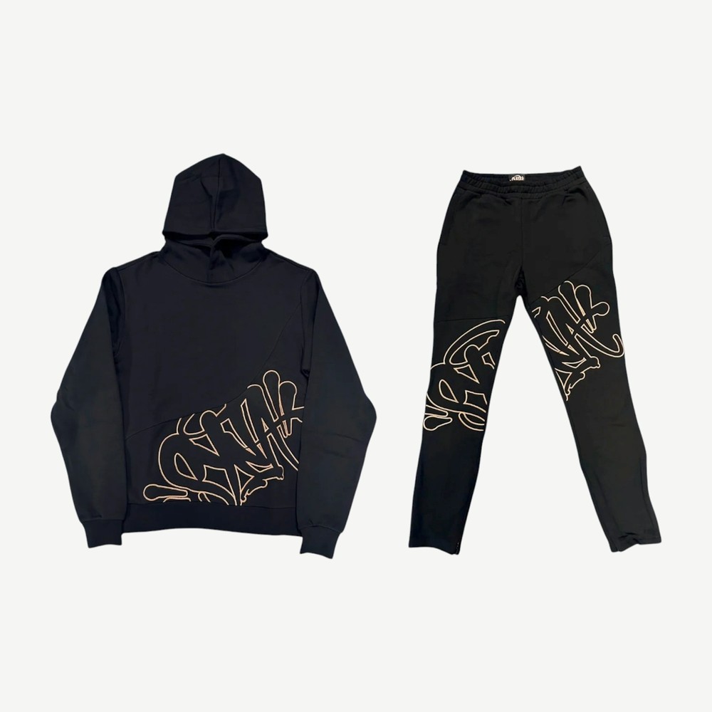 Slice Tracksuit Black Rose Gold