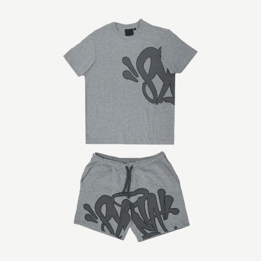 Syna Logo Twin Set Grey