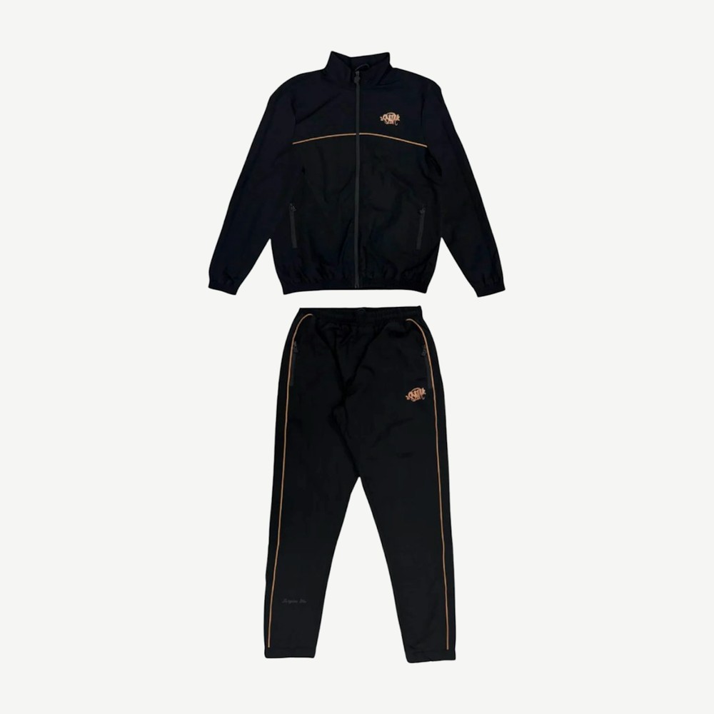 X Crg Shell Tracksuit Black Rose Gold