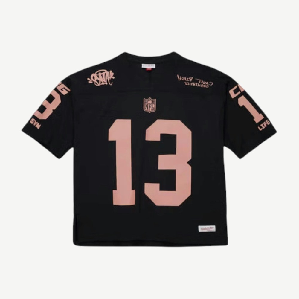 X Nfl X Mitchell Ness Crg Jersey Black Rose Gold