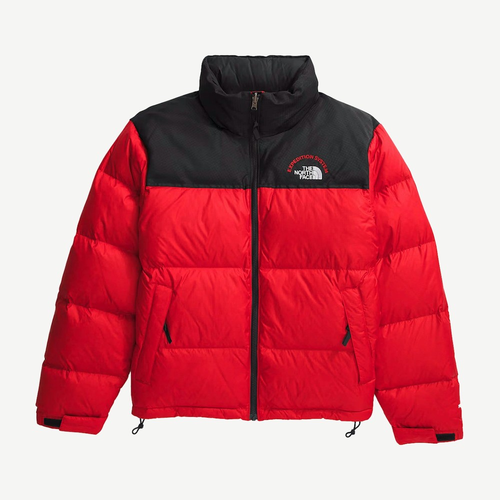 1996 Retro Nuptse Jacket Red