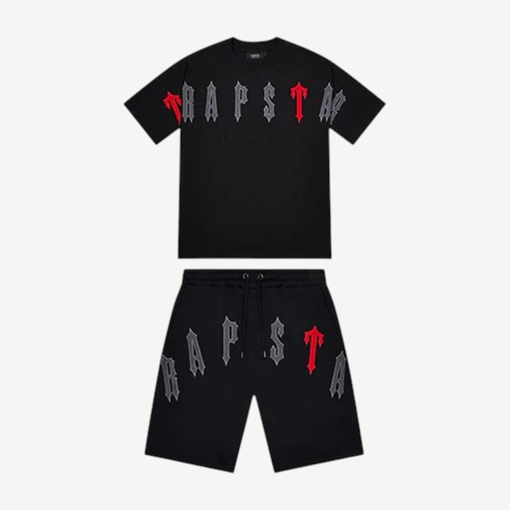Arch Chenille Decoded 20 Shorts Set Black Red