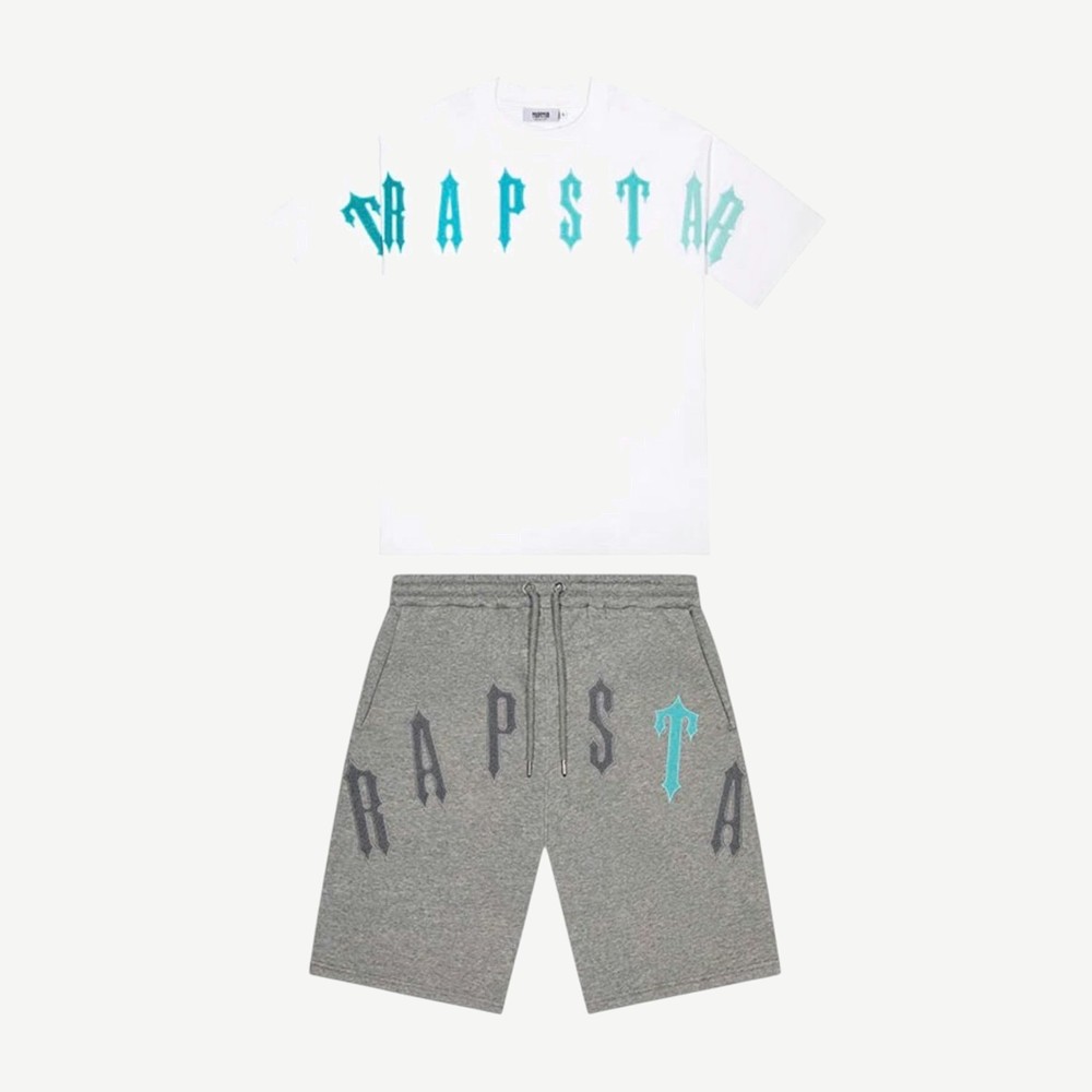 Arch Chenille Decoded 20 Shorts Set White Blue