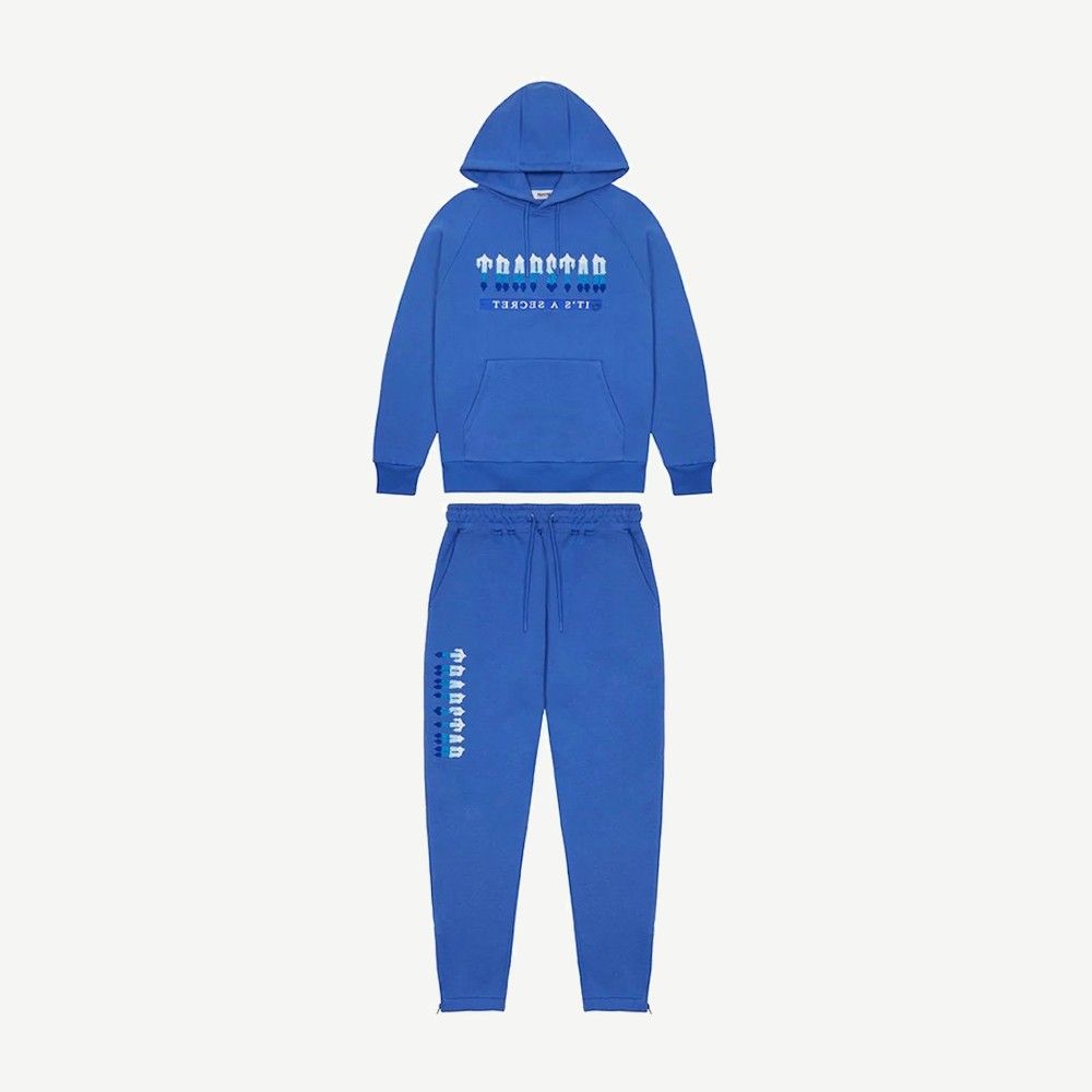 Chenille Decoded 20 Hooded Tracksuit Dazzling Blue