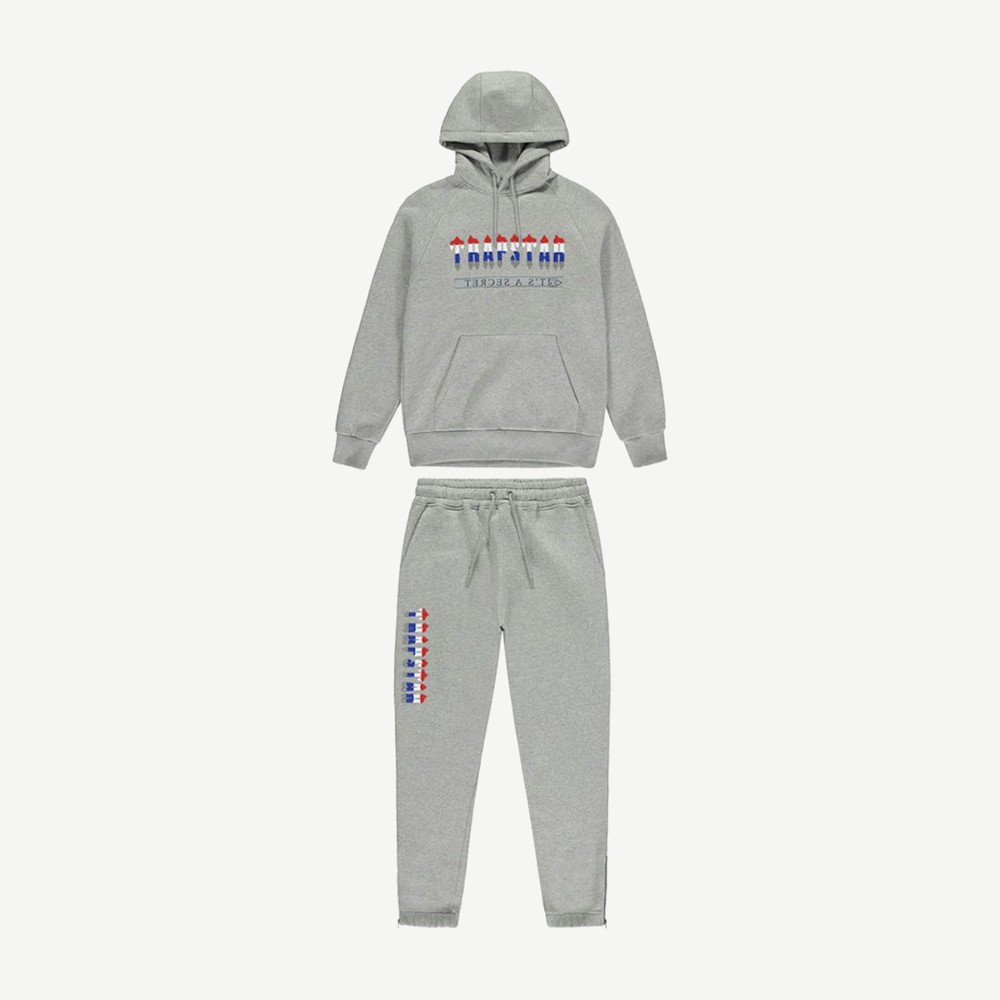 Chenille Decoded 20 Hooded Tracksuit Grey Revolution Edition