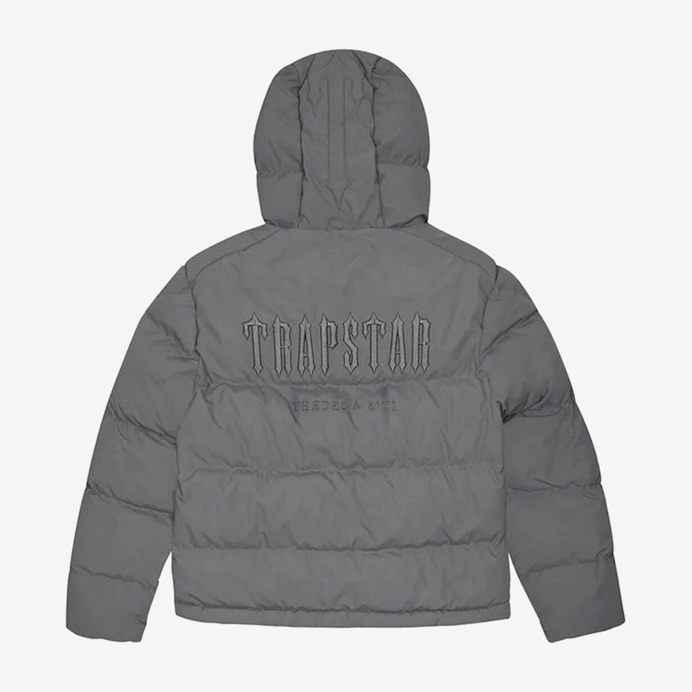 Decoded 20 Hooded Puffer Jacket Grey