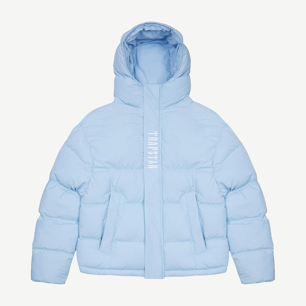 Decoded Hooded Puffer 20 Ice Blue