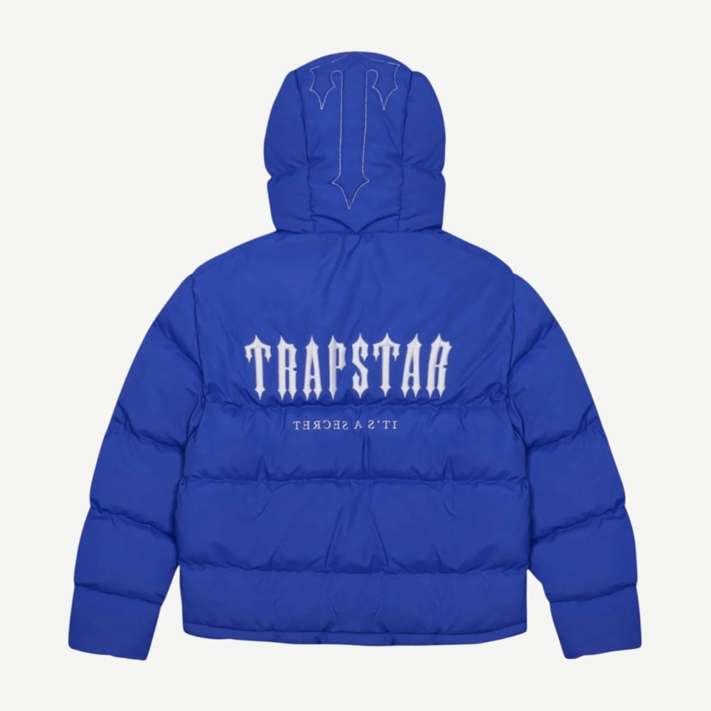Decoded Hooded Puffer 20 Jacket Dazzling Blue