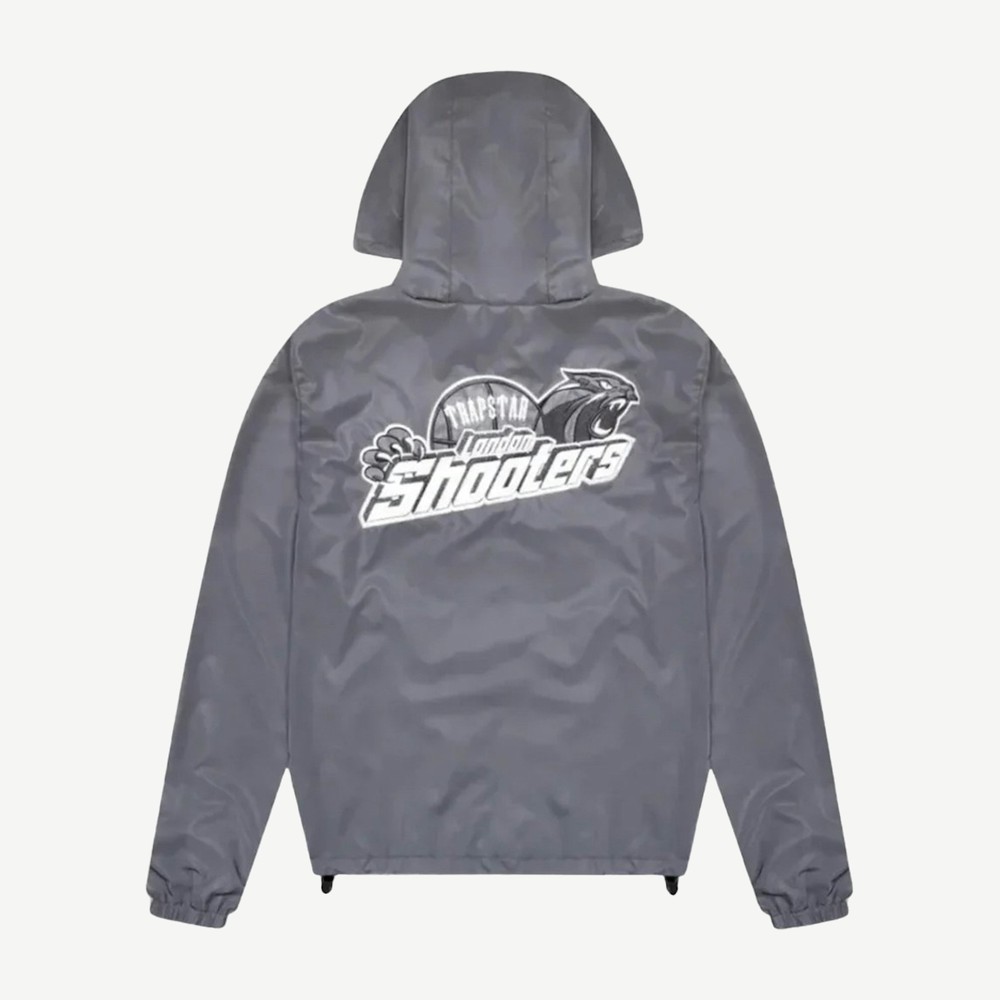 Decoded Windbreaker Jacket Black Reflective