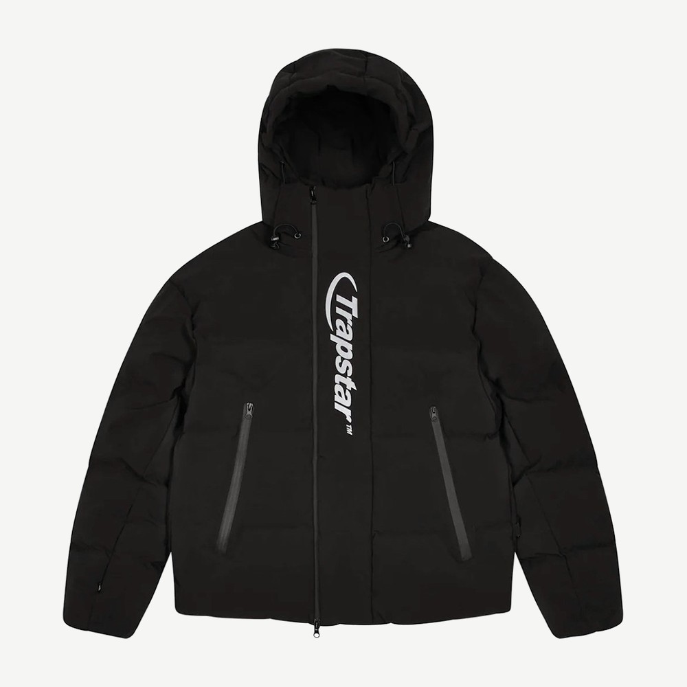 Hyperdrive Technical Puffer Black Reflective