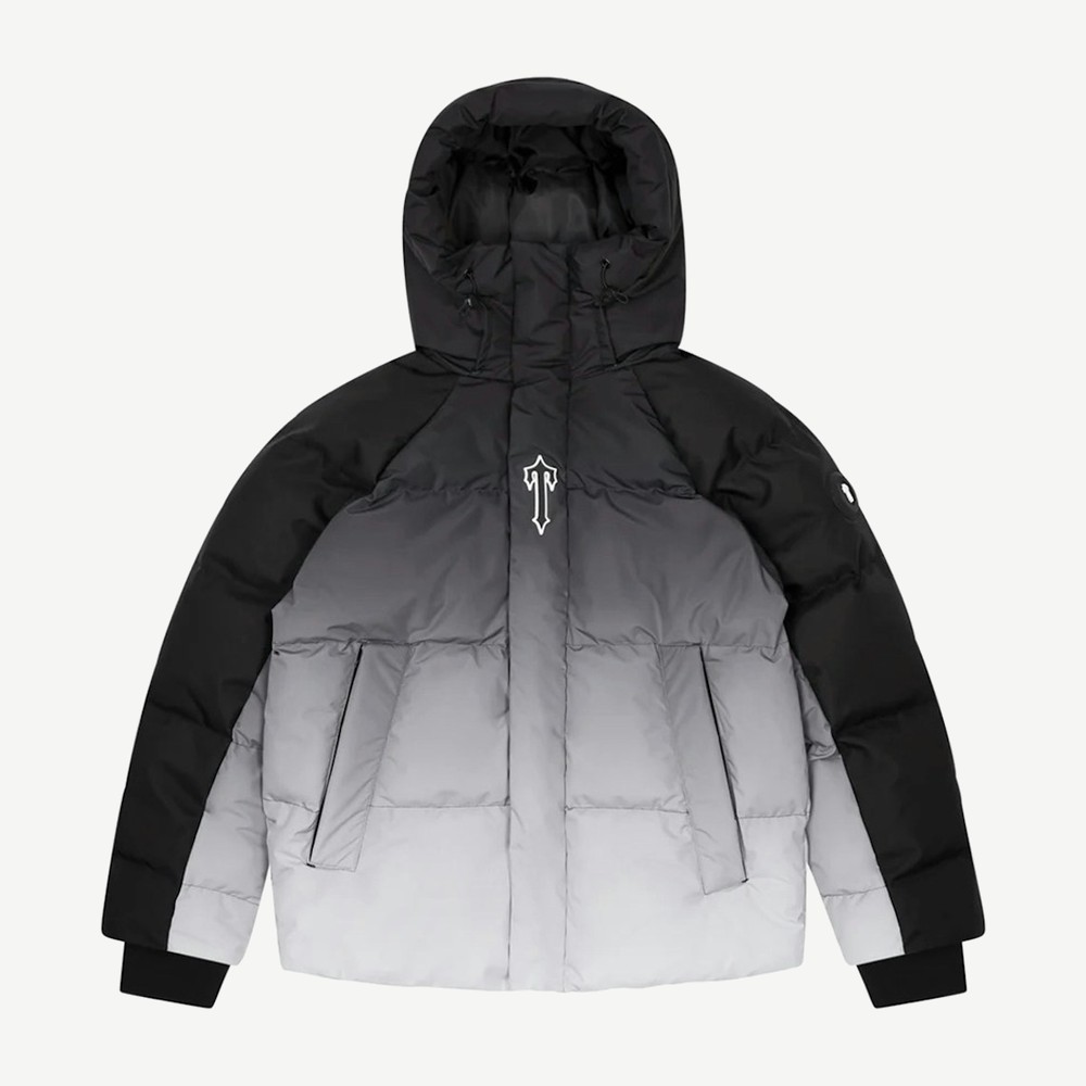 Irongate Arch Puffer Jacket Fw23 Black Gradient